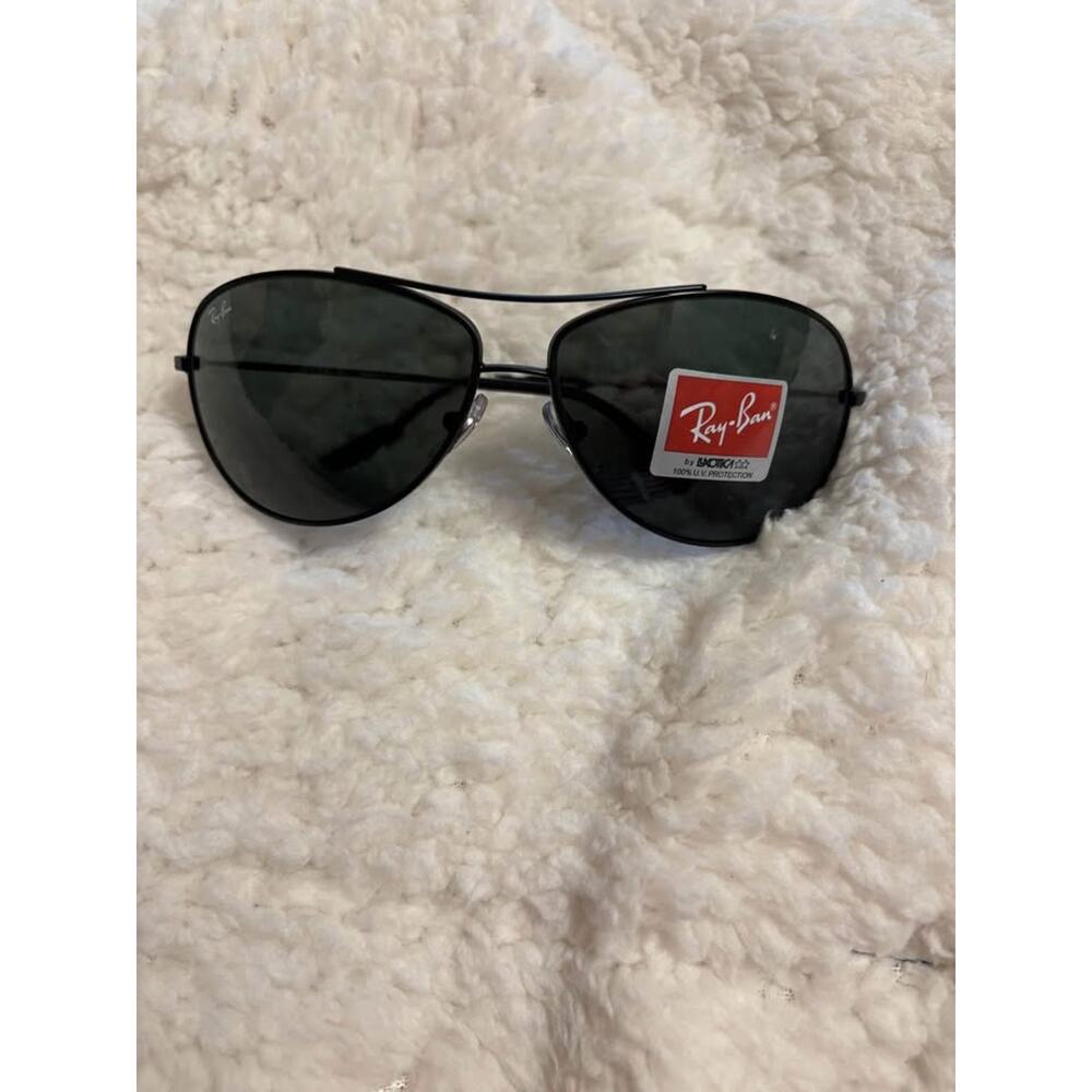 Ray-Ban Highstreet Aviator Pilot Sunglasses Matte Black